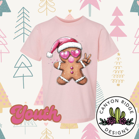 Gingerbread Bubble Tee - Youth