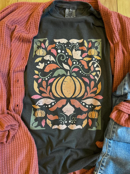 Fall Floral Tee