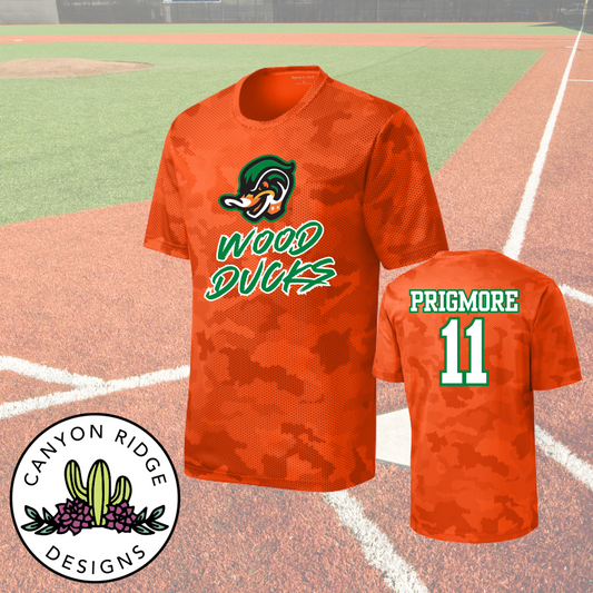 Wood Duck Orange Dri Fit