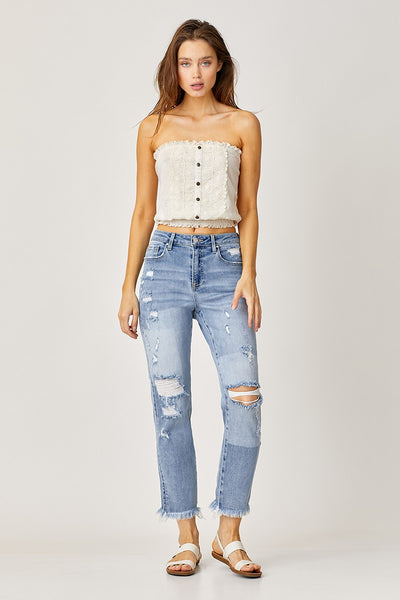 Loyalty High-Waist Straight Jeans