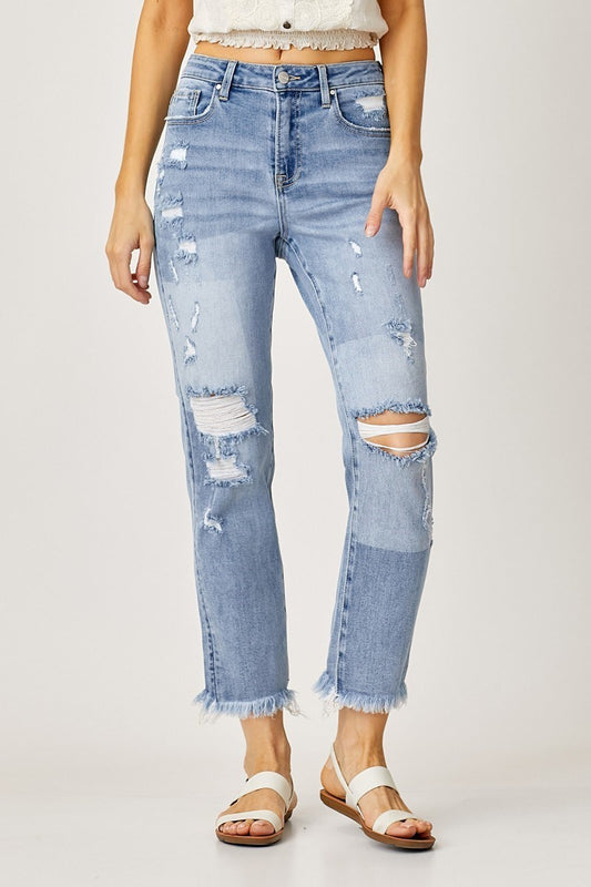 Loyalty High-Waist Straight Jeans