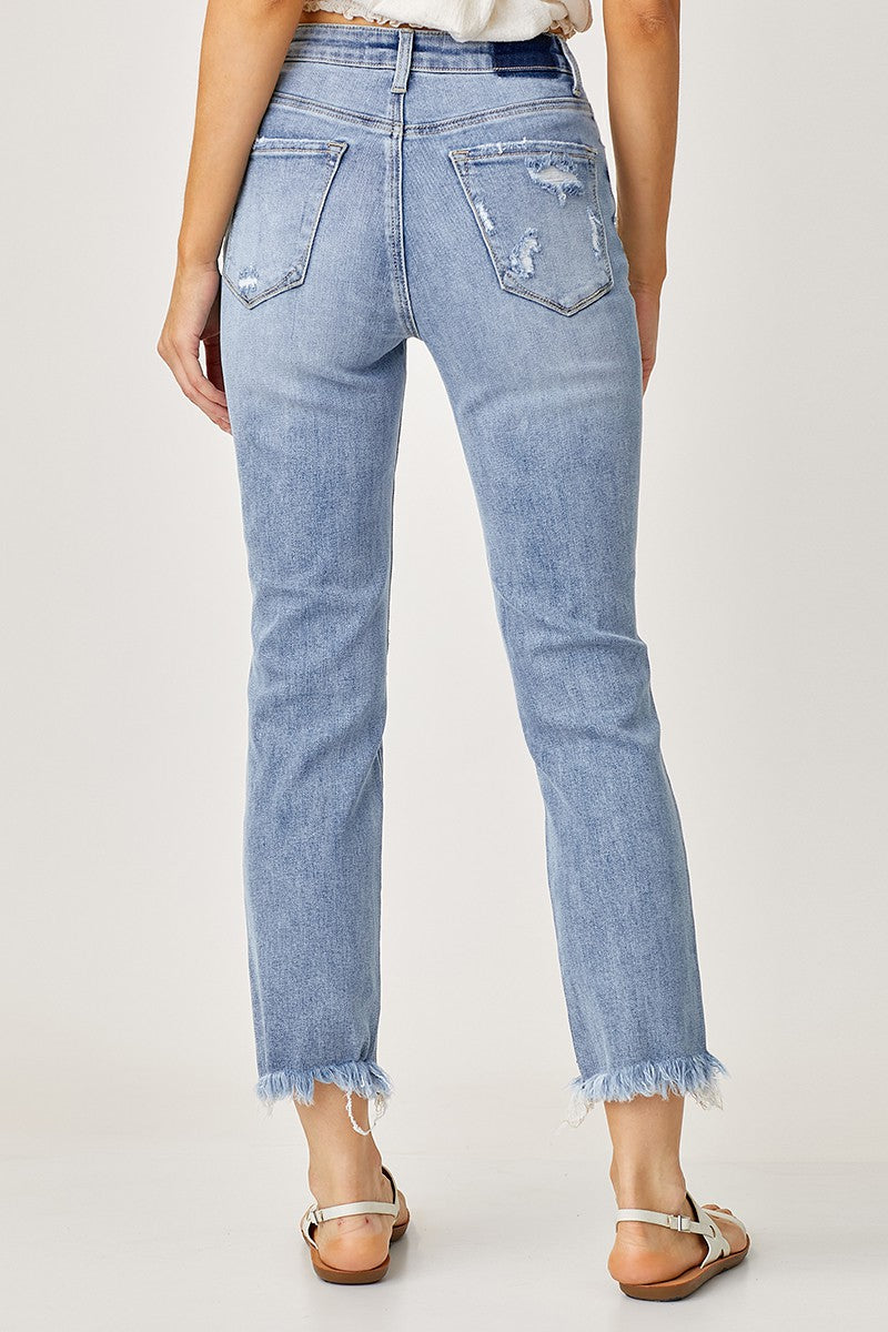 Loyalty High-Waist Straight Jeans