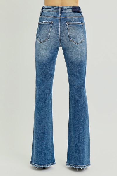 Despicable Tummy Control High Rise Flare Jeans