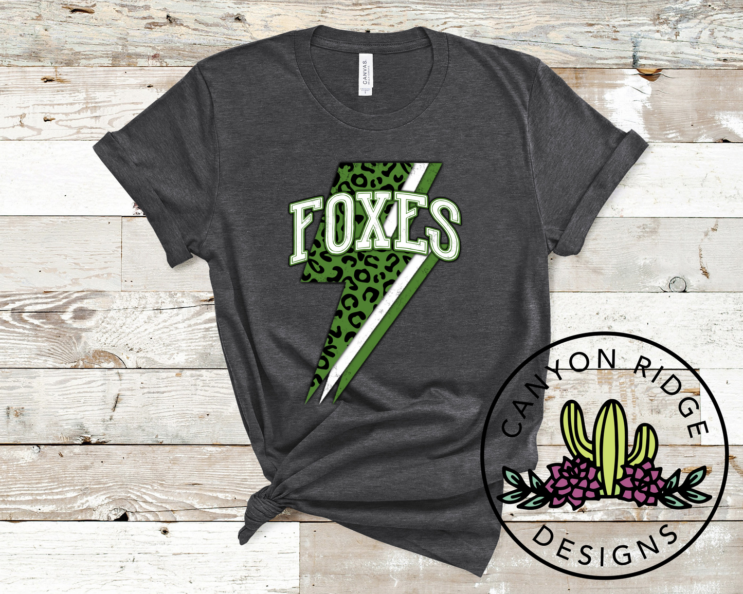 Foxes Lightning Bolt Tee