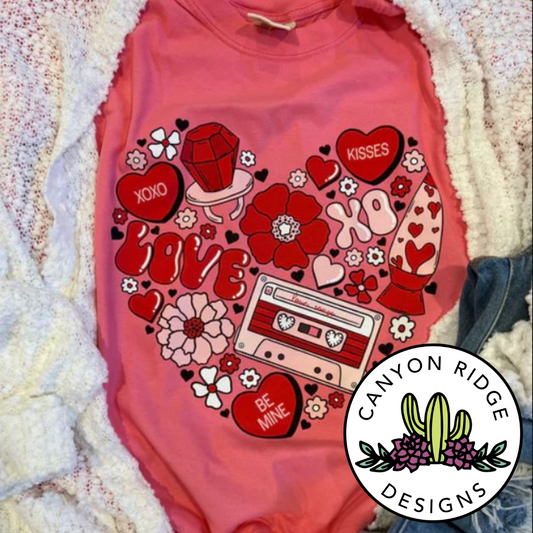 Valentine's Heart Tee